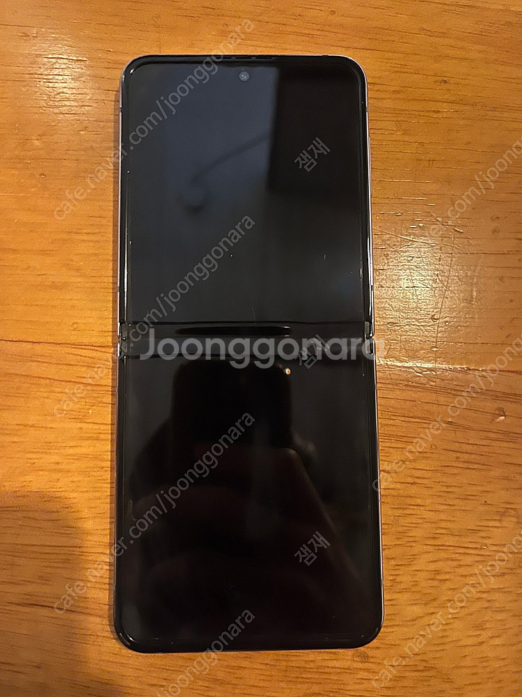 갤럭시z플립4 256기가 자급제 블루 새상품급 팝니다--6
