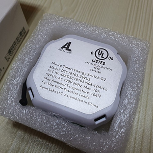 Aeotec IoT Switch 마이크로 스마트 에너지 스위치 이미지
