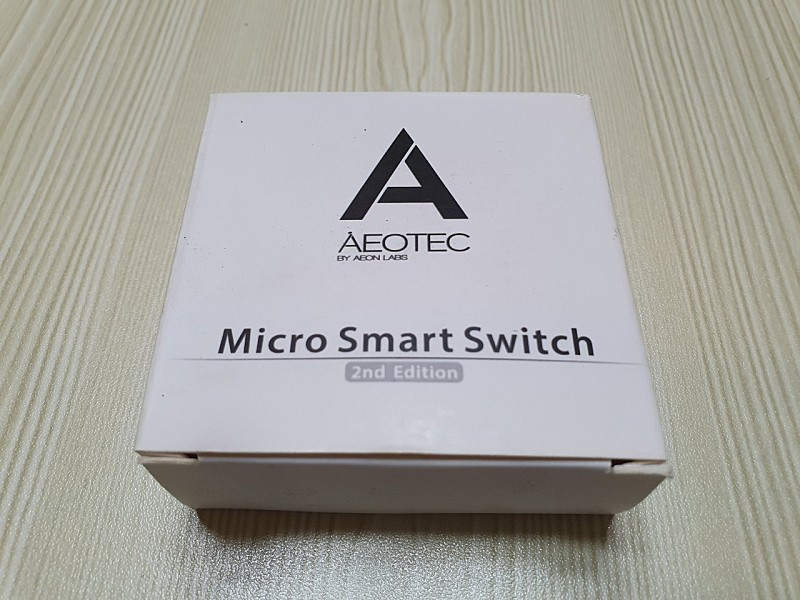 Aeotec IoT Switch 마이크로 스마트 에너지 스위치 이미지