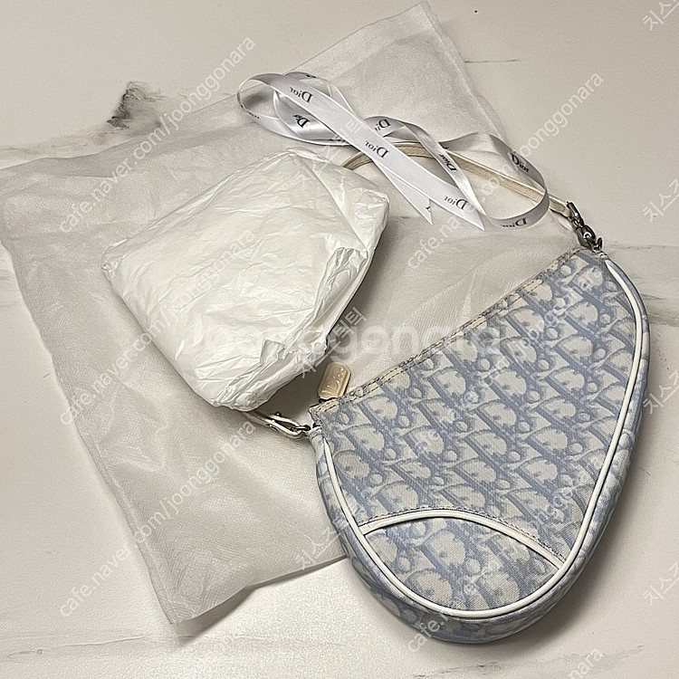 디올 빈티지 새들백--0