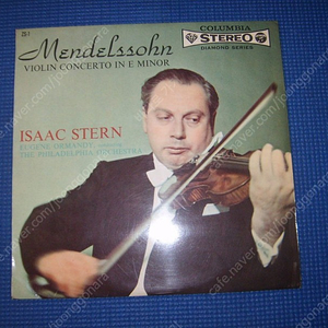 일본에서 발행한 아이작 스턴 멘델스존 바이올린 곡...10인치 LP
