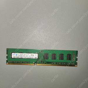 삼성 4g 메모리램 ddr3 pc3 1개 (9,900)