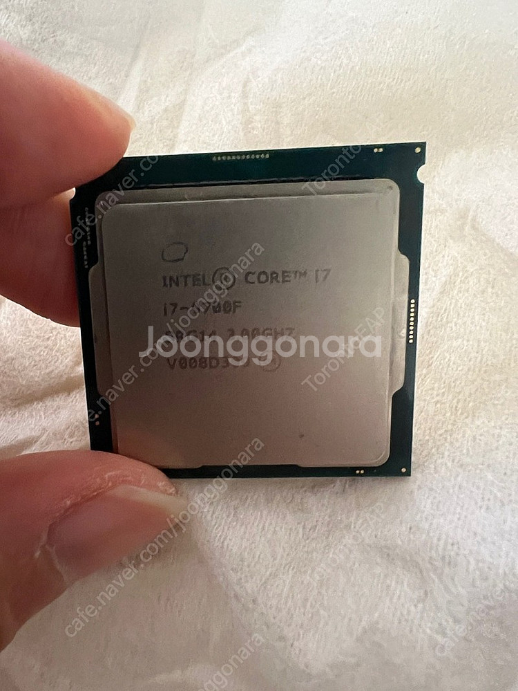 i7-9700F 팝니다 | CPU/메인보드 | 중고나라