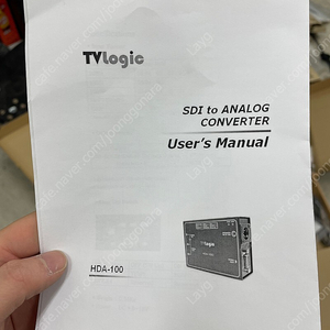 TVLogic HDA-100 SDI to Analog 컨버터 판매합니다.