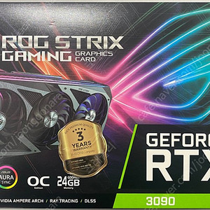 ASUS RTX3090 ROG STRIX 스트릭스 24