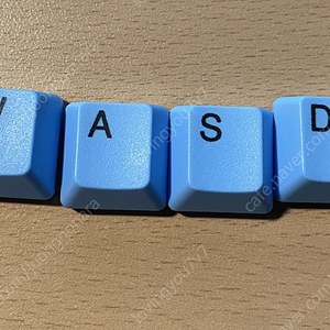 토프레 WASD 포인트키캡 스카이블루색 판매합니다. (리얼포스, 해피해킹, 레오폴드)