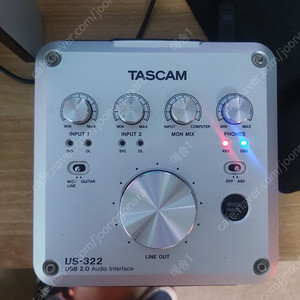 tascam us-322 Audio Interface (타스캄 오인페 오디오인터페이스)