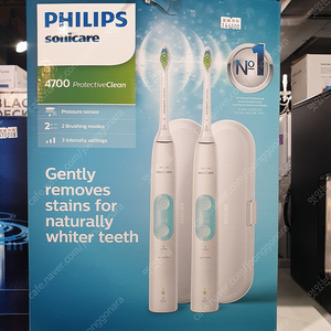 PHILIPS 필립스 소닉케어 2인용 전동칫솔세트