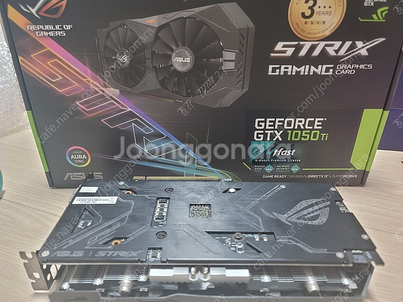 ASUS ROG STRIX 1050Ti 4GB 풀박스--1