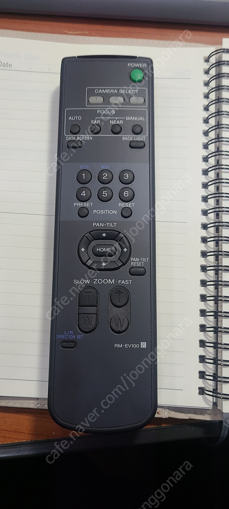 소니 RMEV100 PTZ카메라 리모콘 팝니다 TV 중고나라