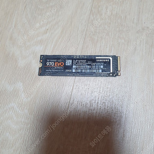 삼성 ssd 970 evo 256기가 3.5만팝니다