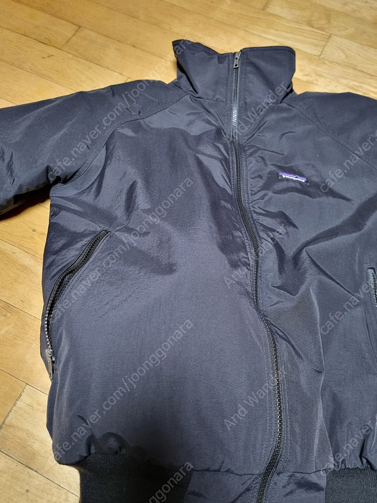 파타고니아 쉘드 신칠라 자켓 M사이즈 블랙--1