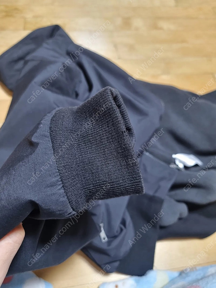 파타고니아 쉘드 신칠라 자켓 M사이즈 블랙--5