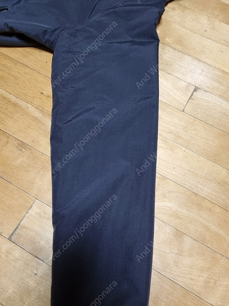 파타고니아 쉘드 신칠라 자켓 M사이즈 블랙--7