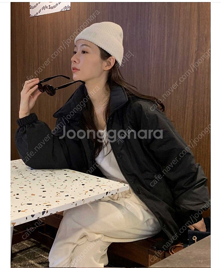 베르가못 피터패딩 블랙--4