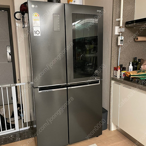 LG 매직스페이스 노크온 3도어 냉장고 821L