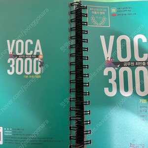 책팝니다) 공무원 영단어 VOCA3000 / 에듀마켓 환경공학(개론)+기출문제 / 한국남부발전NCS / 공무원면접 책/ 심우철 구문1000제