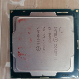 CPU 인텔 코어i5-9세대 9400F (커피레이크-R) 정품시피유 i5-9400f
