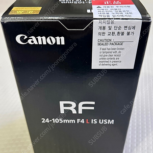 캐논 RF 24-105 f4 판매합니다.