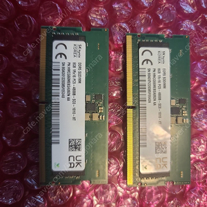 DDR5 노트북용 8g가 2개 판매합니다