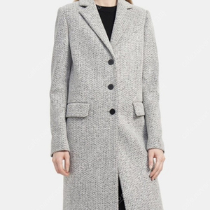 Theory sekary grey multi woolcoat 띠어리 세카리 울코트