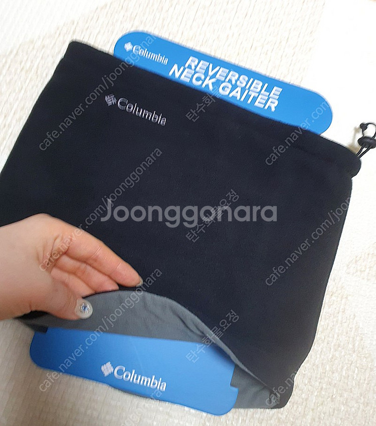 콜롬비아 리버시블 스트링 넥워머 (새상품)--3