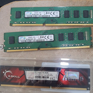 삼성 DDR3 4G / 외산 8G 메모리 팝니다