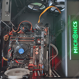 i5 6600, 기가바이트 z170mx gaming5, DDR4 8GB 2개
