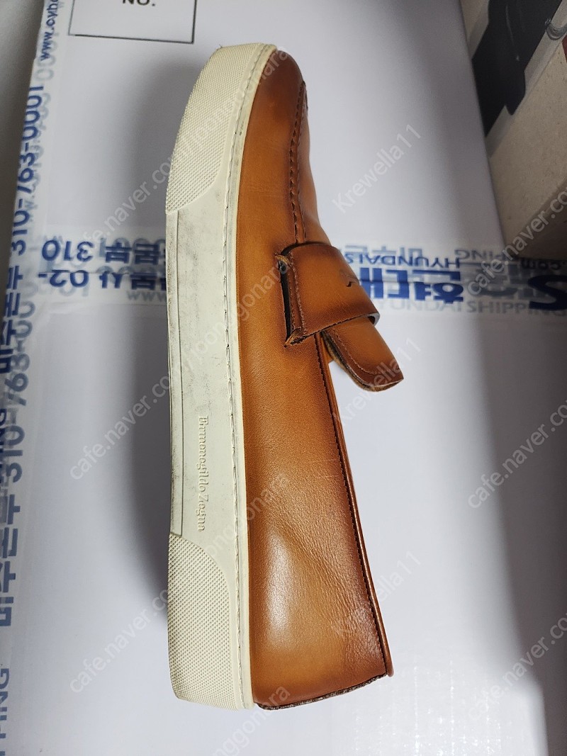 (거의 신품; 260) 에르메네질도 제냐 보트슈즈