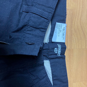 칼하트WIP 콜롬비아 레귤러 카고팬츠 columbia regular cargo pant rinsed 30-32 11만 새제품