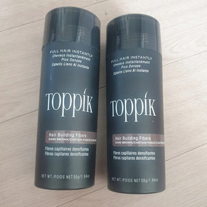 토픽 toppik 흑채 55g 초대용량 미개봉 2개