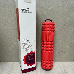 evafit 진동 폼롤러 35cm - 코랄 컬러