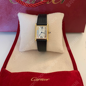 Cartier 까르띠에 탱크 트리니티 쿼츠시계