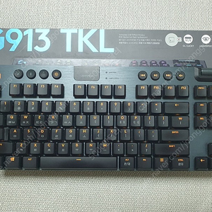 로지텍 G913 TLK 키보드 + 지슈라(블랙) 팝니다.