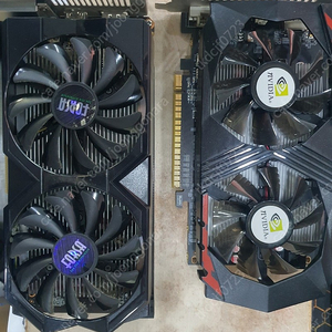 지포스 960 2G + 지포스 1050TI 4G VGA 그래픽카드 팝니다