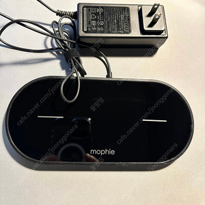 모피 mophie 듀얼 무선충전패드 판매 합니다