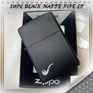 정품 미개봉 새 지포라이터 218PL BLACK MATTE PIPE LIGHTER​