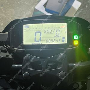 스즈키 suzuki gsx-s125 네이키드 9243km