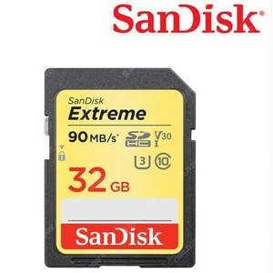 샌디스크 Sandisk SD메모리카드 32G (미개봉 새상품)