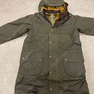 Barbour X Engineered Garments-Barbour Highland Wax Parka 새상품 판매합니다