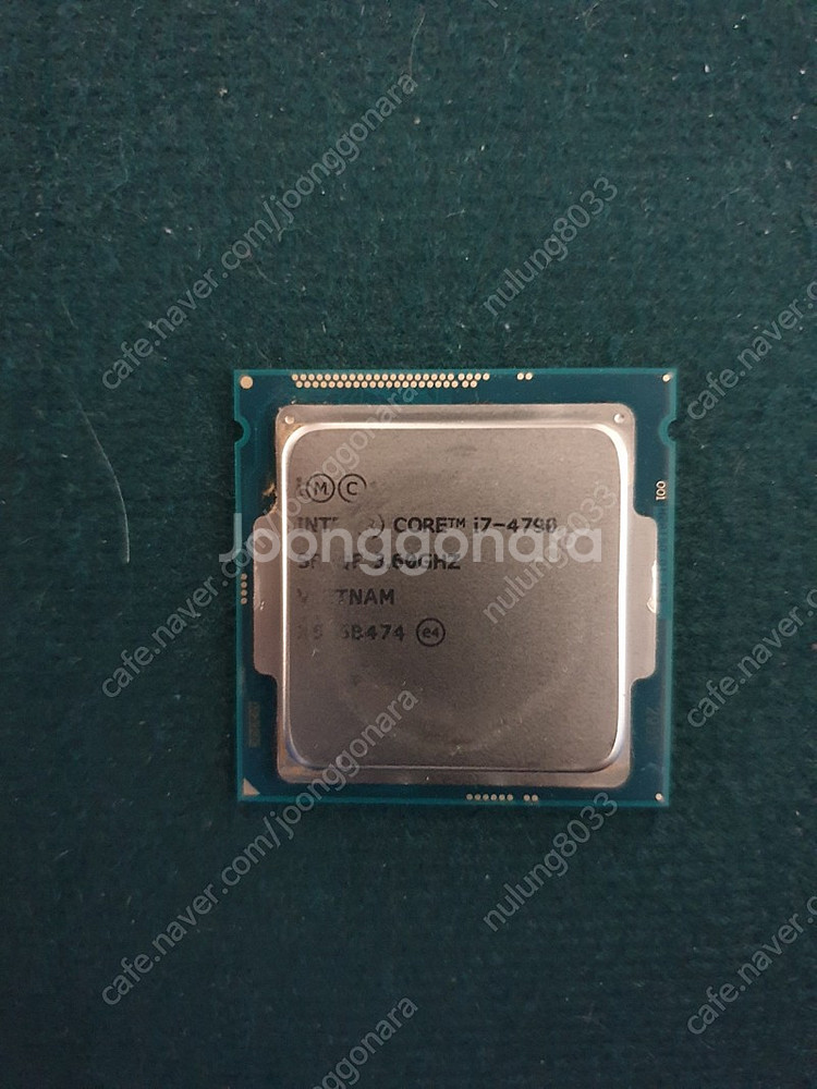 i7-4790 cpu | CPU/메인보드 | 중고나라