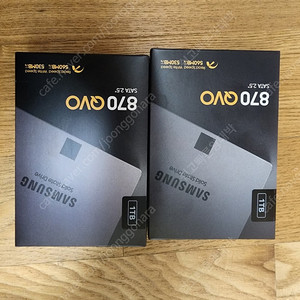 삼성 SSD 870 QVO 1TB 판매합니다.