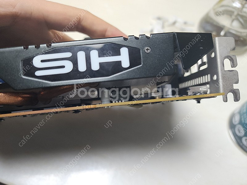 라데온 his rx570 4GB 팝니다 서멀재도포 완--4