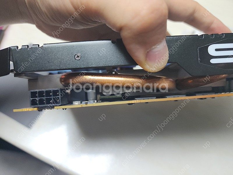 라데온 his rx570 4GB 팝니다 서멀재도포 완--5
