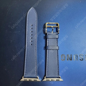 애플워치 에르메스 네이비 싱글투어 가죽 스트랩 38,40,41mm