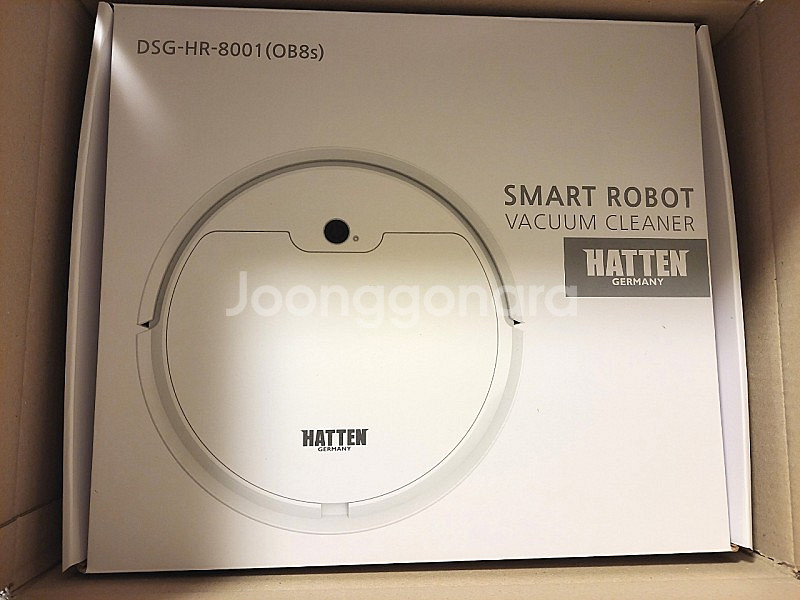 독일 하텐 스마트 로봇청소기 DSG-HR-8001--0