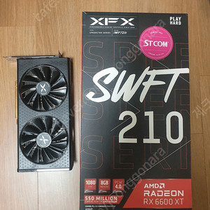 라데온 6600xt GPU 그래픽 카드 22만원