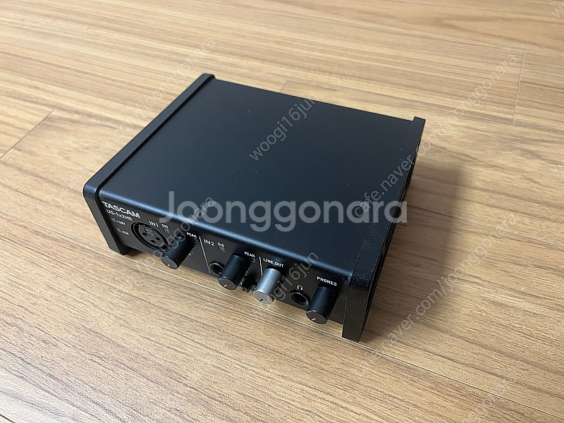 오디오 인터페이스 타스캠 US1x2HR 팝니다.--1