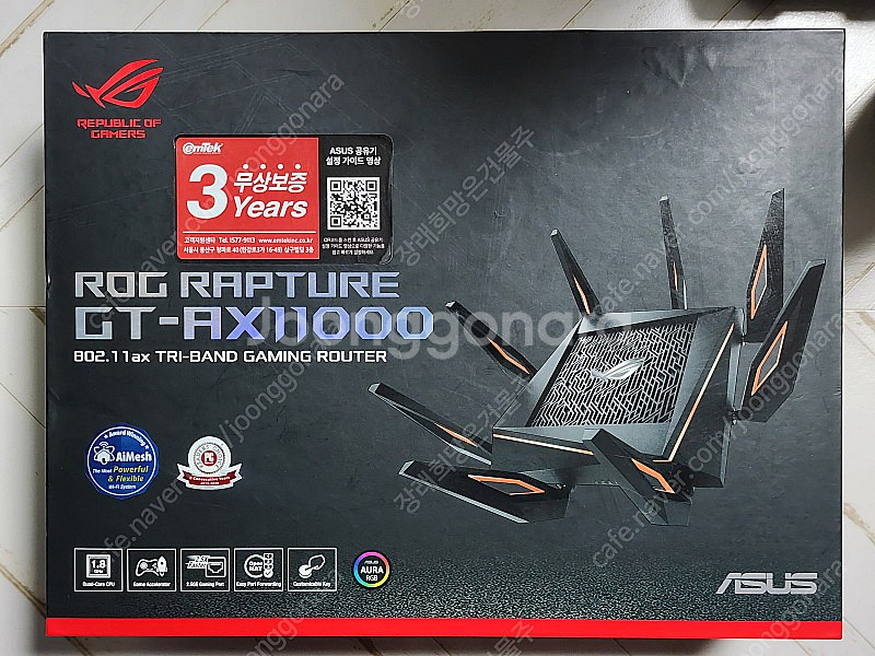 ASUS 공유기 GT-AX11000 팝니다--0