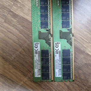 삼성 ddr4 16g 3200mhz 2개